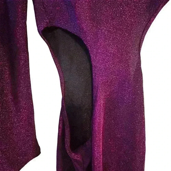 Simmi Women's Asymmetrical Cutout Mini Dress Purple Size M - Picture 6 of 16